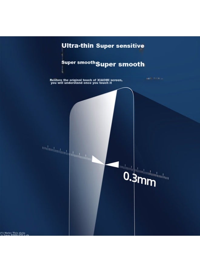 Koolife Compatible With Xiaomi 11 Youth Edition/Active Edition Tempered Glass Screen Protector, Xiaomi 11 Lite Phone Film Protective Cover, Full Screen Coverage Ultra-Thin Hd Anti-Drop Fingerprint Resistant - Image 3