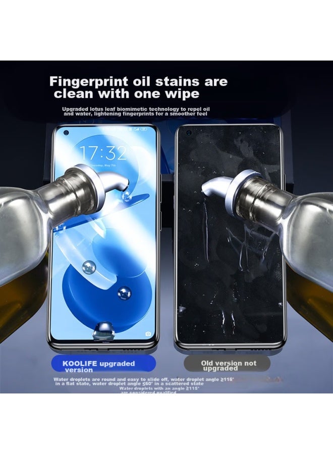 Koolife Compatible With Xiaomi 11 Youth Edition/Active Edition Tempered Glass Screen Protector, Xiaomi 11 Lite Phone Film Protective Cover, Full Screen Coverage Ultra-Thin Hd Anti-Drop Fingerprint Resistant - Image 5