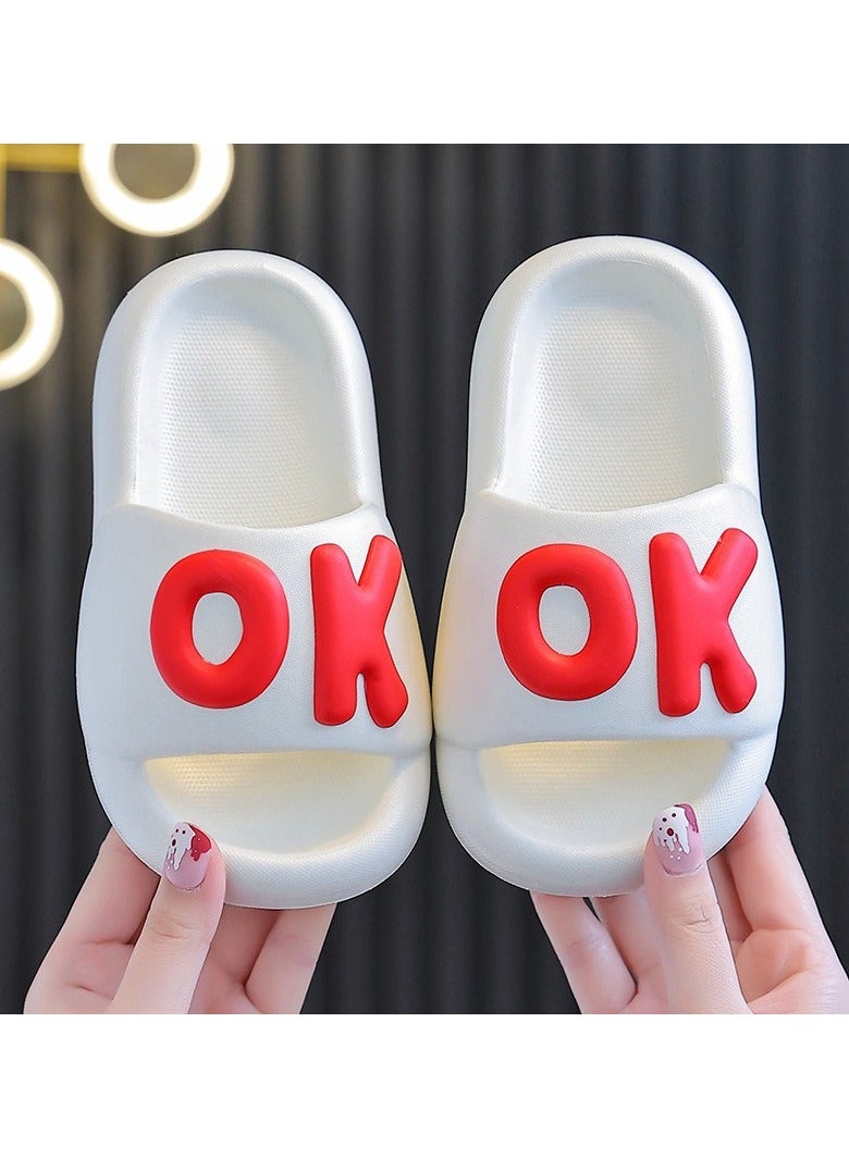 Style Children's slippers summer season home non-slip bath eva home