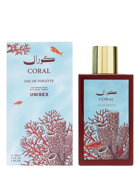 Coral Eau De Toilette For Unisex - 100 ML