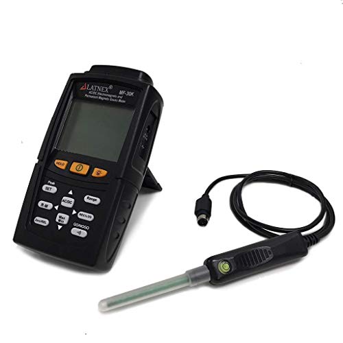 LATNEX MF-30K AC/DC Gauss Meter with Certificate, Measures Magnetic Fields Strength and Pole(Residual Magnet, Permanent). Integrated High AC ElectroMagnetic Fields Level Measurement (<15000G/Milli Tesla) - Image 4