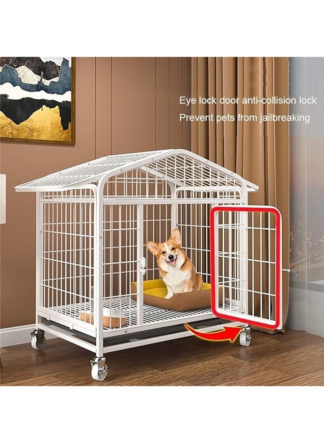 KLNAMAEAAN Movable and Durable Pet Cage with Wheels  - Image 3