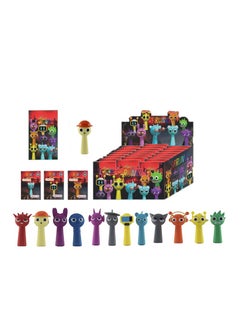 7cm Rhythm Box Characters Blind Box Surprise Set, 12 Random Styles in Box, 24 Packs to Pull