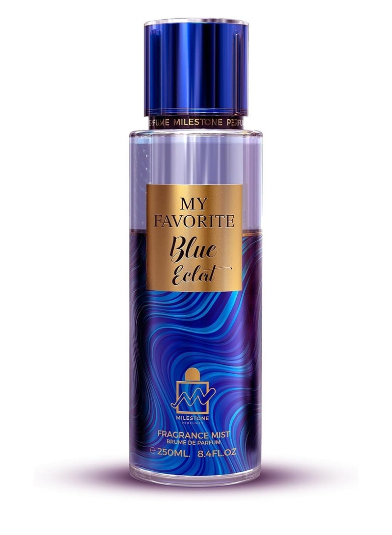 مايلستون عطري المفضل Blue Eclat - رذاذ عطري - 250 مل