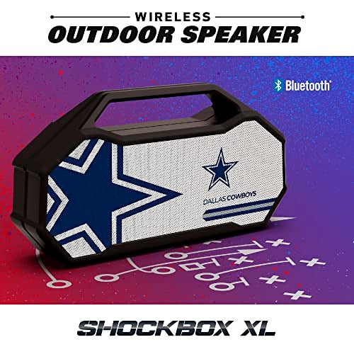SOAR NFL Oakland Raiders XL Wireless Bluetooth Speaker, Team Color - Image 2