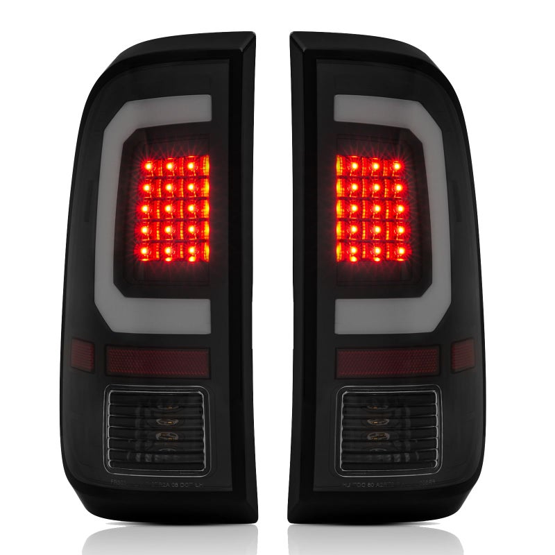corkiauto LED Tail Lights Assemble Compatible with1997-2003 Ford F150,1999-2007 Ford F250 F350 Superduty Driver and Passenger Side, Smoke Lens - Image 5