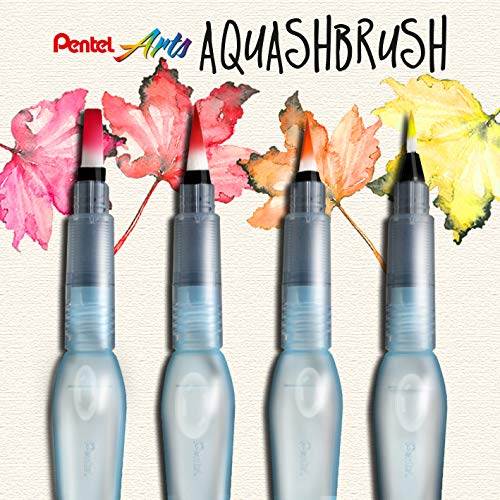 Pentel Arts Aquash Water Brush, Small Brush, Fine Point Tip, 1 Pack (FRHFBP) - Image 5