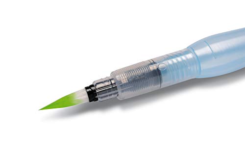 Pentel Arts Aquash Water Brush, Small Brush, Fine Point Tip, 1 Pack (FRHFBP) - Image 4