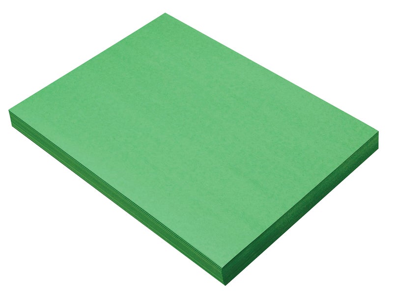 Prang Formerly SunWorks Construction Paper Holiday Green 9 x 12 100 Sheets