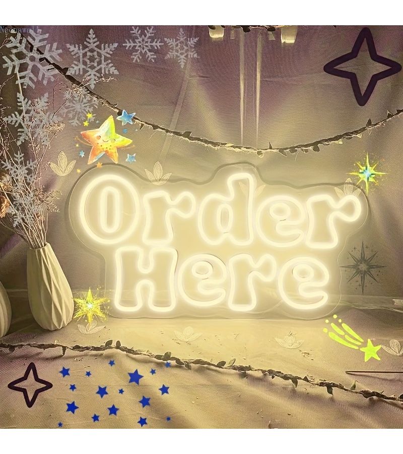 Personalized Lemon Yellow Neon Sign USB Powered Wall Mount Home Decor - Image 4
