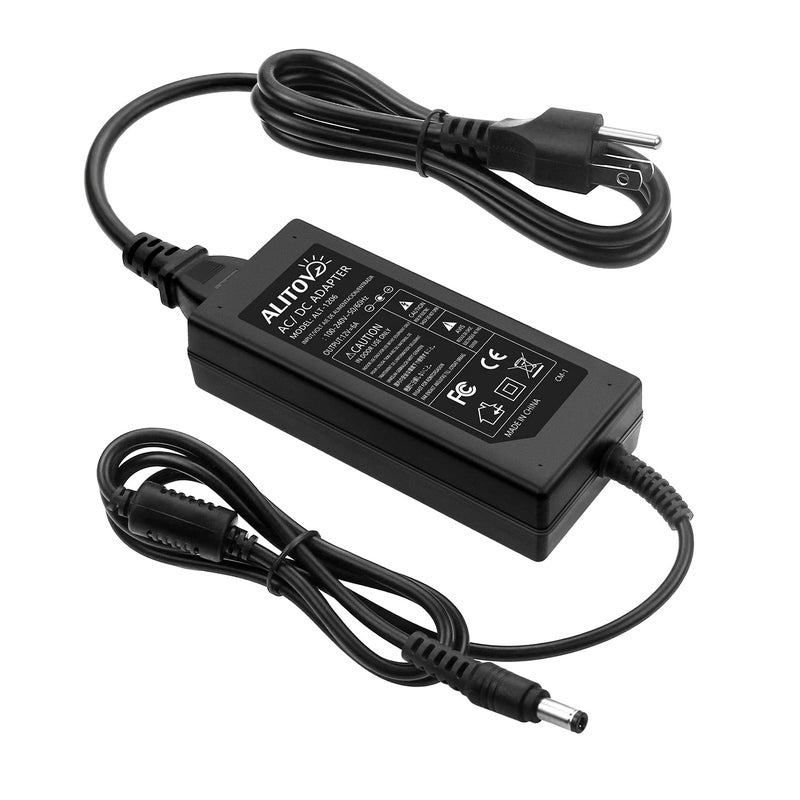 ALITOVE 12V Power Supply 6A 72W AC to DC Adapter 100~240V AC to DC 12 Volt 6 Amp Converter 12 vdc 6A 5.8A 5.5A 5.2A Transformer 5.5mmx 2.5mm 2.1mm Plug for LED Strip Light CCTV Camera DC Pump Fan - Image 1