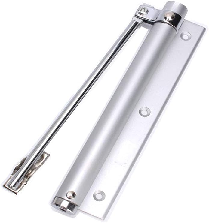 Murcy Commercial Grade Door Closer Safety Spring Easy Installation for SelfClosing Hinged Doors with Weather Stripping Draft Stopper Aluminum Alloy for MiddleWeight Doors - Image 1