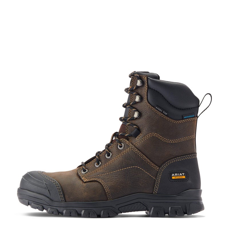 Ariat Menâ€™s Treadfast 8â€ Waterproof Steel Toe Work Boot - Image 2