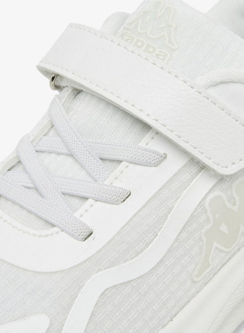 كابا حذاء رياضي بناتي بطبعة شعار مع إغلاق بشريط لاصق - Image 4