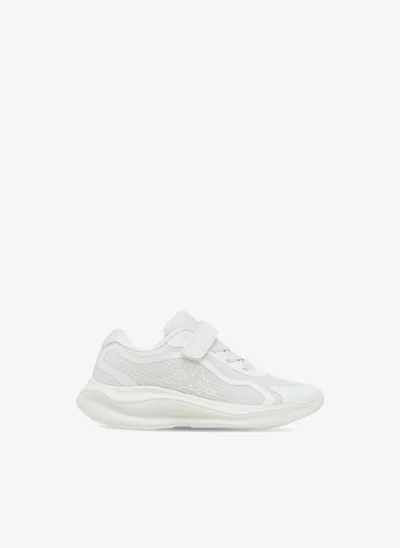 Kappa Girls' Logo Print Sports Shoes with Hook and Loop Closure