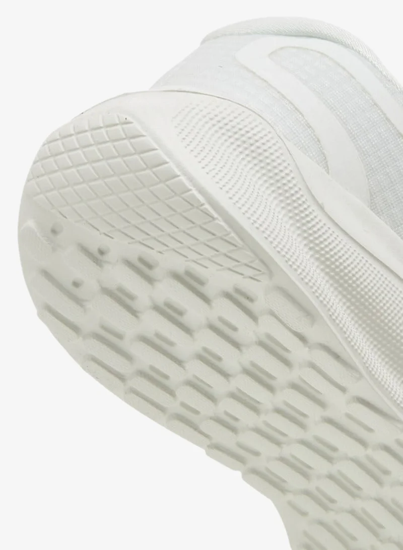 Kappa Girls' Logo Print Sports Shoes with Hook and Loop Closure