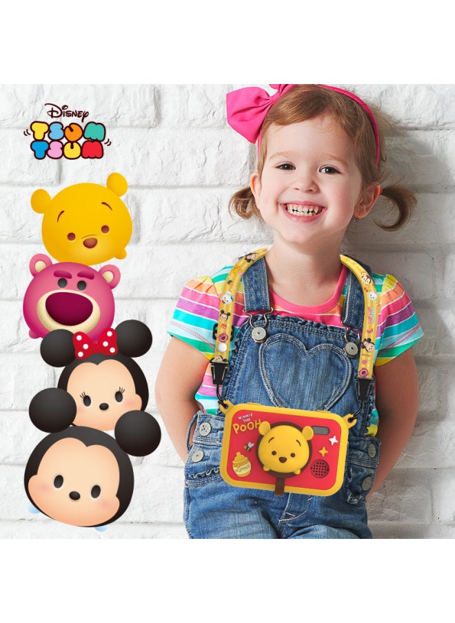 Disney Strawberry Bear Children's Digital Camera Can Take Pictures Of Baby Boys And Girls Shaking Sound Network Red HD Small SLR-Color:S5 Mickey 16G  - Image 4