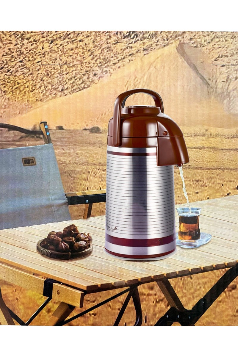 إكسترا هوم حافظة شاي وقهوة استيل بعزل حراري للحفاظ على النكهة والحرارة لساعات - Image 4