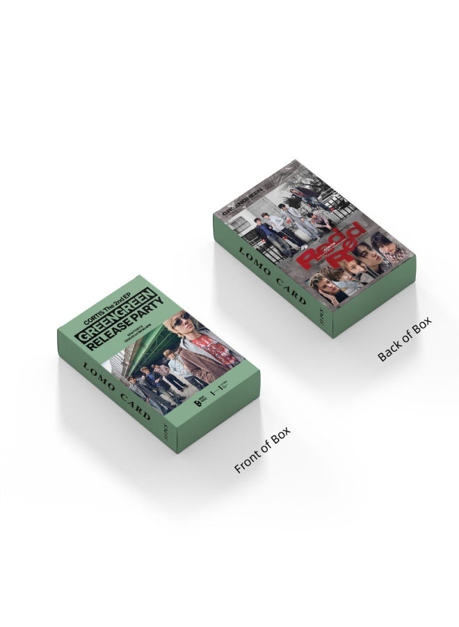 EHOME 55PCS CORTIS GREENGREEN Holographic Lomo Cards Set Album Photocards Collection Fan Gift - Image 5