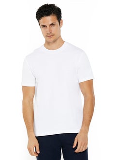 NAUTICA Essential Regular Fit Premium Cotton Logo Crew Neck T-shirt  - Image 1