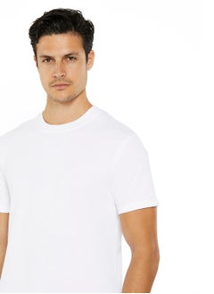 NAUTICA Essential Regular Fit Premium Cotton Logo Crew Neck T-shirt  - Image 5
