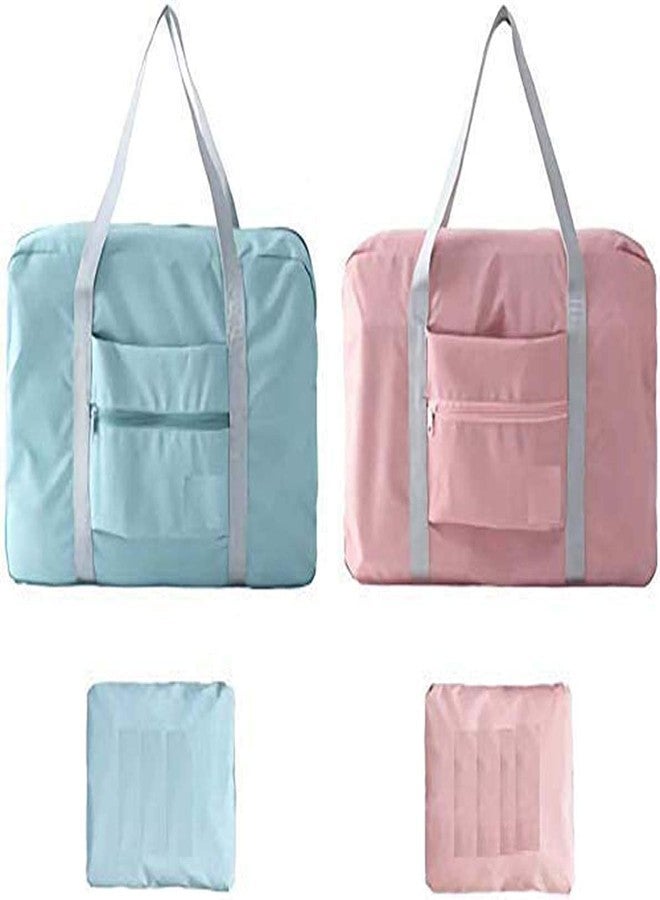 ADICTUM Nylon Waterproof Foldable Travel Luggage Bag - Duffel Bag - Shoulder Bag - Shopping Bag (Multicolor - 1 Piece) - Image 1