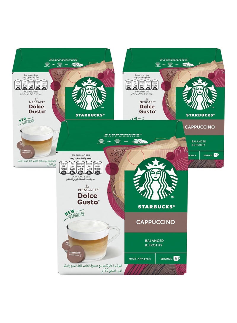 Dolce Gusto 12 Pods Cappuccino 120grams - Image 2