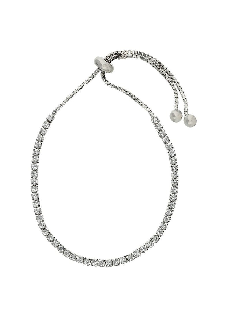 FK Jewellers - Sterling Silver 925 Bracelet - FKJBRLSL2373 - Image 1