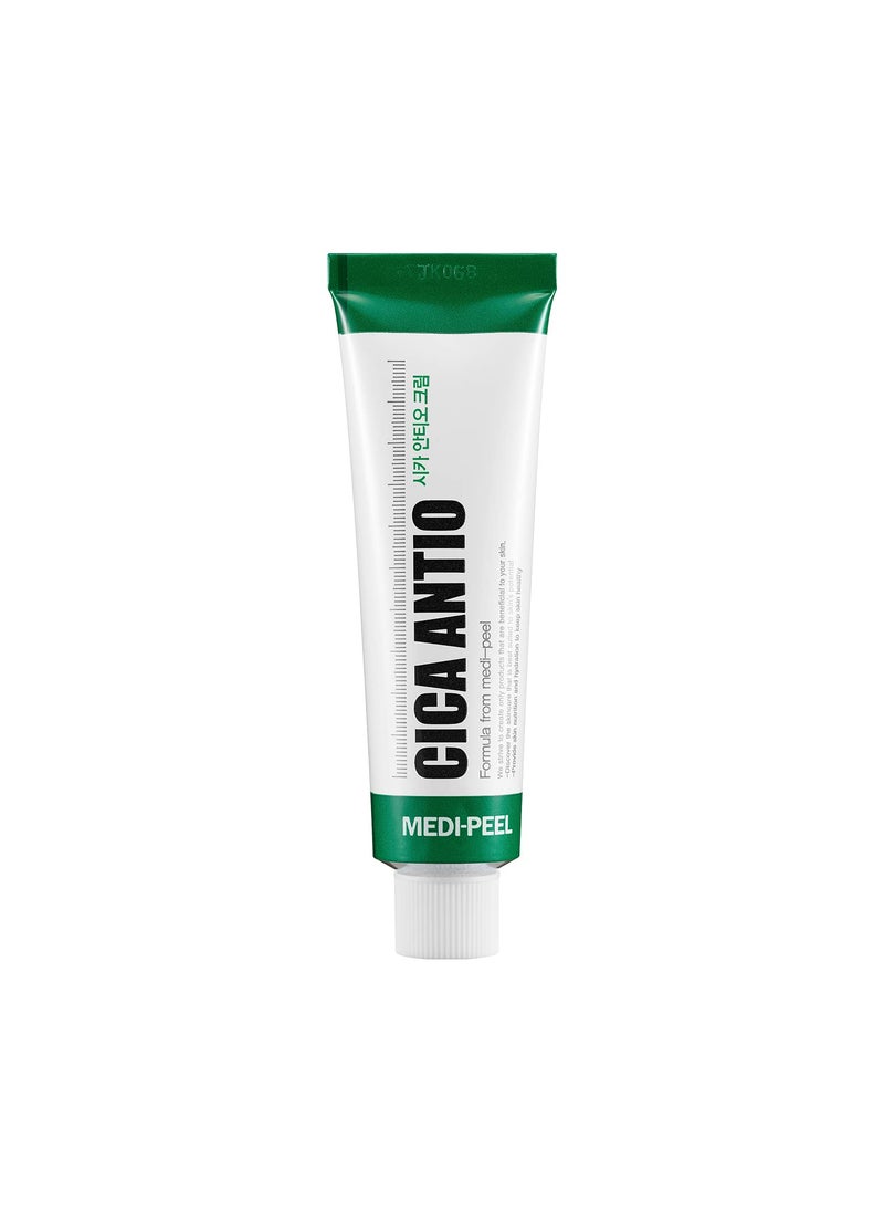MEDI-PEEL MEDIPEEL Cica Antio Cream 101floz  30ml  Sport Cream for Skin Breakouts and Concentrated Moisturizing AntiWrinkle AntiOxidant  Korean Skincare For All Skin Types 