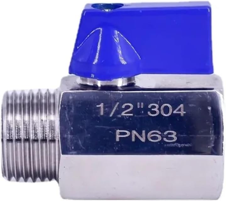 Stainless Steel Sanitary Ball Valve 1 2 Inch Female To Male BSP NPT Homebrew - Image 4