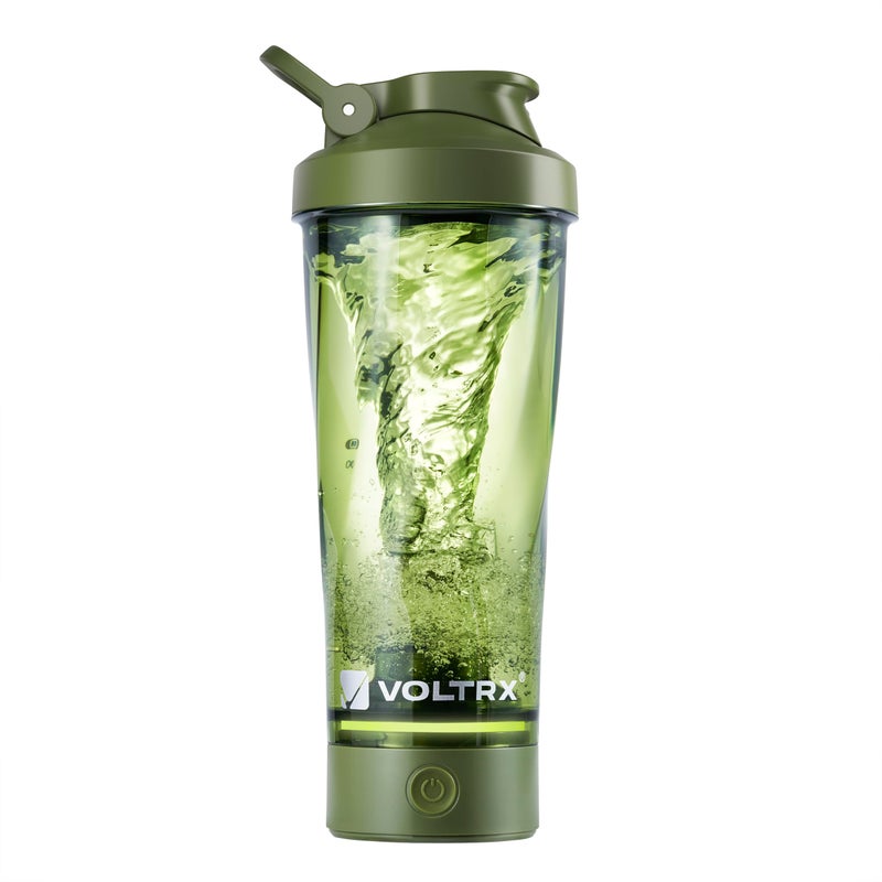 VOLTRX Premium Electric Protein Shaker Bottle Made with Tritan BPA Free 24 oz Vortex Portable Mixer CupUSB C Rechargeable Shaker Cups for Protein Shakes