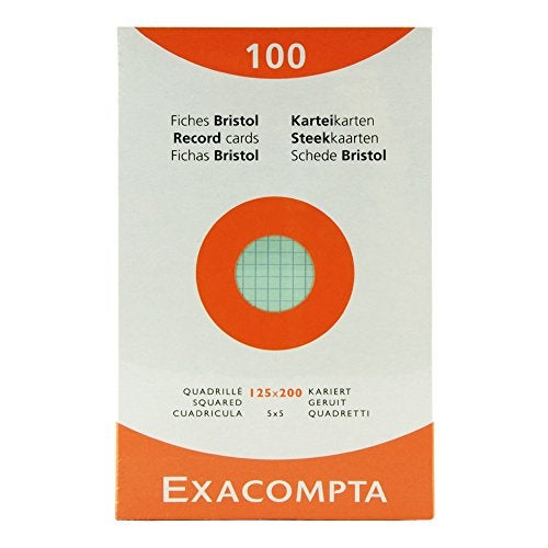 Exacompta Index Cards 5X8 Inch, 100 Pack - Image 3