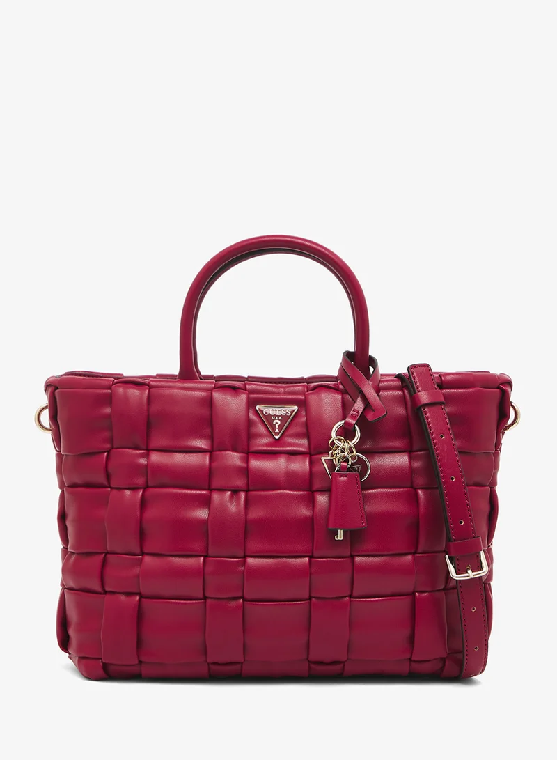 GUESS Marion Satchel Bag