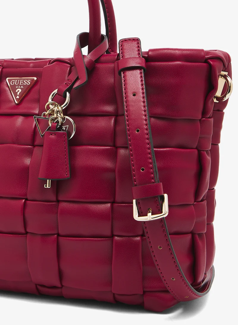 GUESS  Marion Satchel Bag for Women | Best Price UAE
