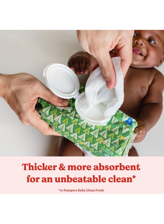 Huggies Natural Care Sensitive Baby Wipes, Hypoallergenic, 99% Purified Water, 3 Refill Packs (624 Wipes Total) - Image 3