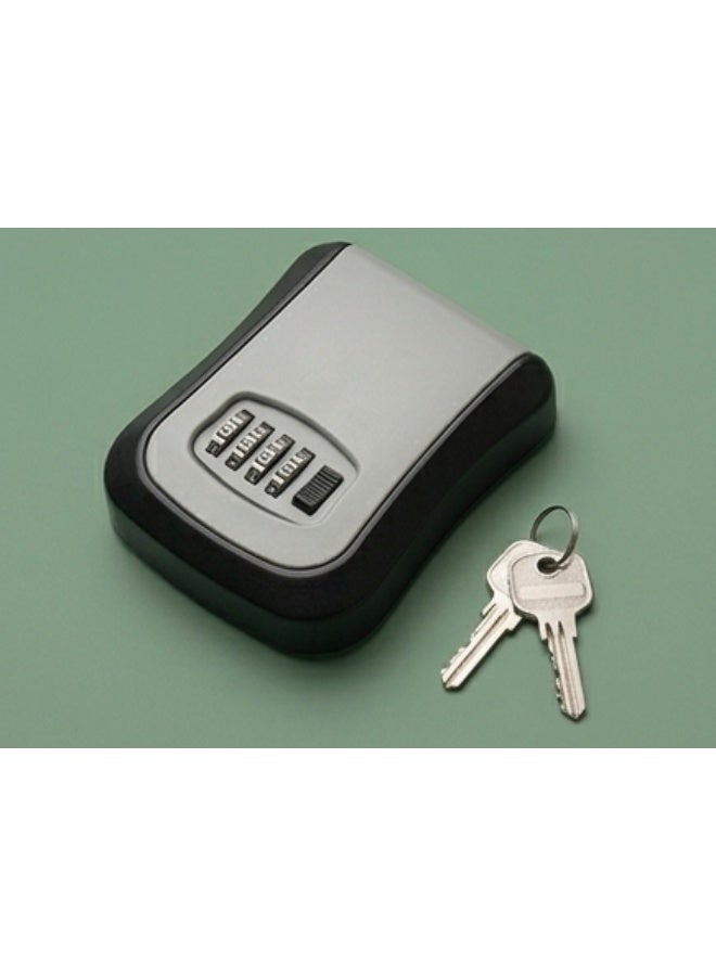 Durable Wall-Mounted Key Safe with 4-Digit Combination Lock – Weather-Resistant Security Lock Box for Storing House Keys, ID Cards, Access Badges, and Car Keys. - Image 4