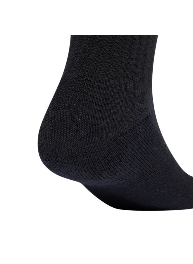 Adidas Linear Crew Socks Cushioned Socks 6 Pair Pack - Image 4