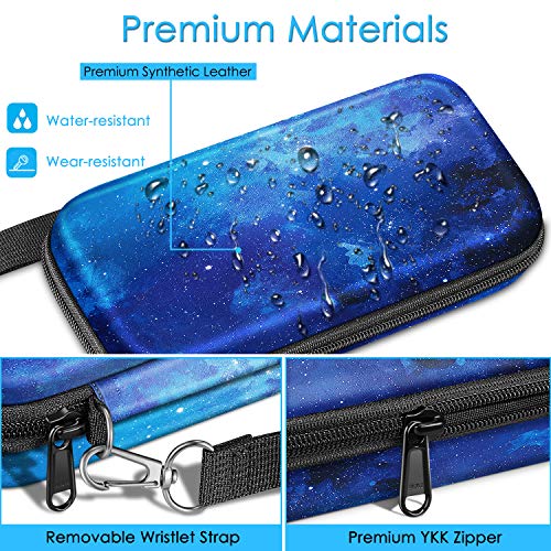 Fintie Graphing Calculator Carrying Case for TI-84 Plus CE, Fintie Hard EVA Shockproof Protective Box for TI-84 Plus/TI-83 Plus CE/Casio fx-9750GII (Starry Sky) - Image 4