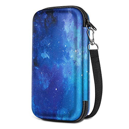 Fintie Graphing Calculator Carrying Case for TI-84 Plus CE, Fintie Hard EVA Shockproof Protective Box for TI-84 Plus/TI-83 Plus CE/Casio fx-9750GII (Starry Sky) - Image 1