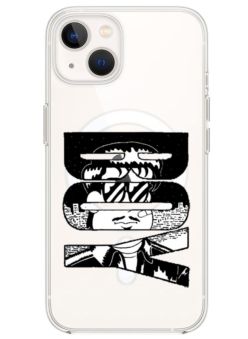 Theodor Magnetic Case for iPhone 14 6.1-inch Compatible with MagSafe Wireless Charging, Shockproof Phone Bumper Cover Boy copy - Image 1