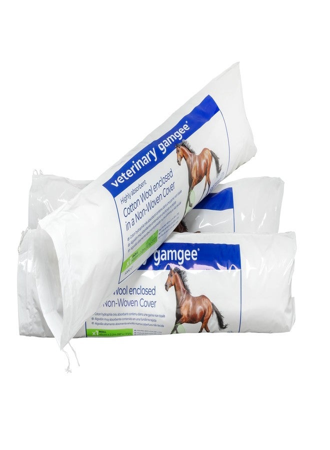 JorVet Gamgee Cotton Wound Dressing | Soft Non-Stick Padding for First Aid & Veterinary Use | High-Absorbency Medical Cotton Wrap for Bandaging, Healing, and Wound Protection | White | 18 Inches - Image 3