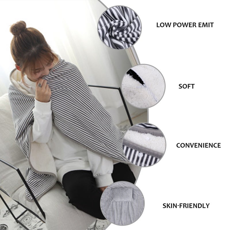 1pc Blanket Polyester Heating Blanket Winter Blanket - Image 1