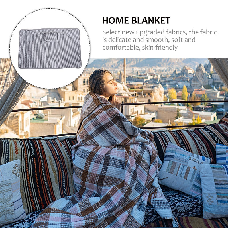1pc Blanket Polyester Heating Blanket Winter Blanket - Image 5