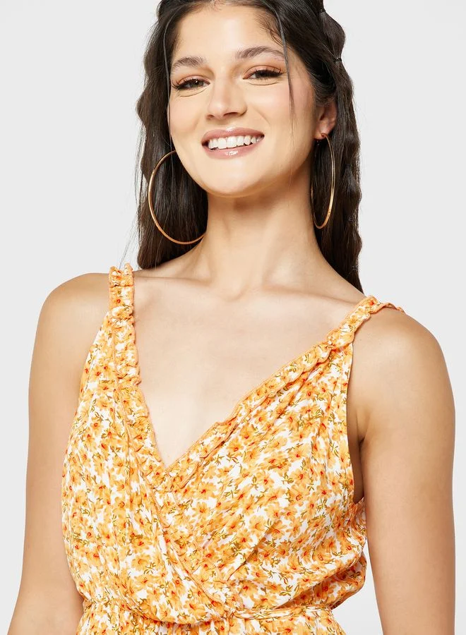 Ginger Urban Minx Plunge Strappy Dress