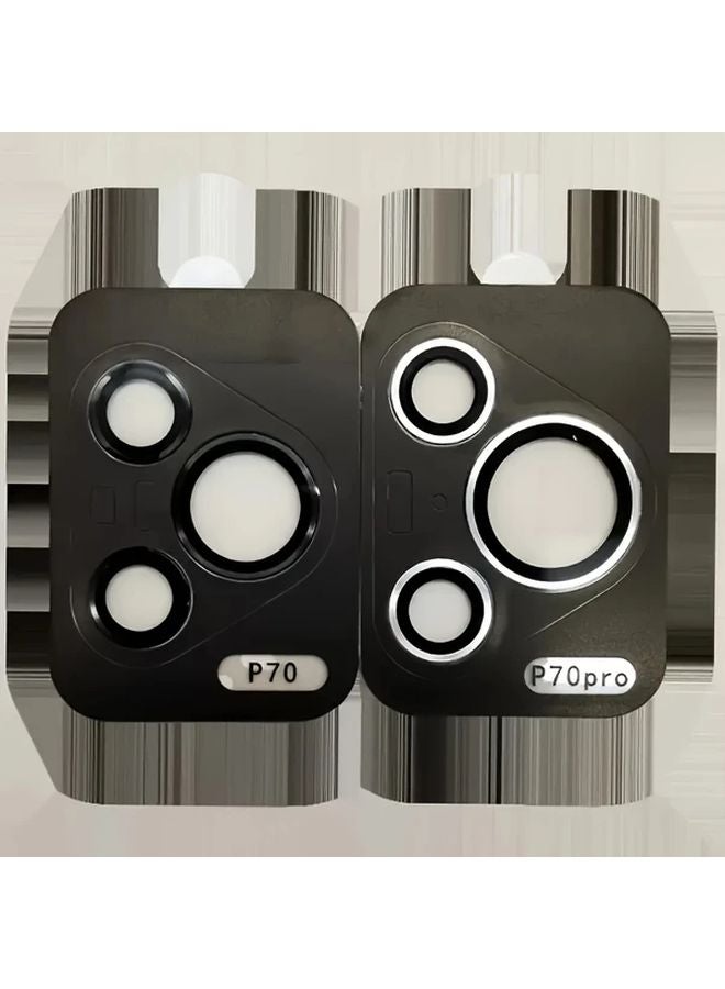 Silvery Camera Lens Protector for Huawei P70 Pro P80 Tempered Glass Scratch Resistant - Image 5