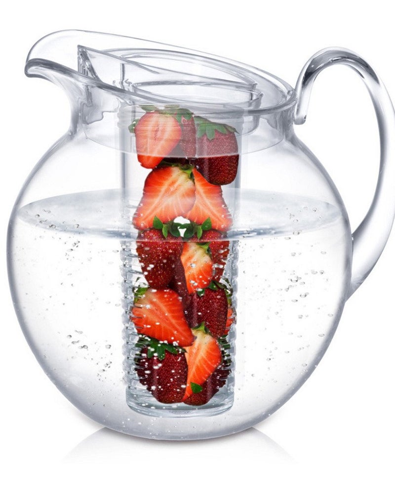 Prodyne Fruit Infusion Pitcher, 112 oz, Clear - Image 1