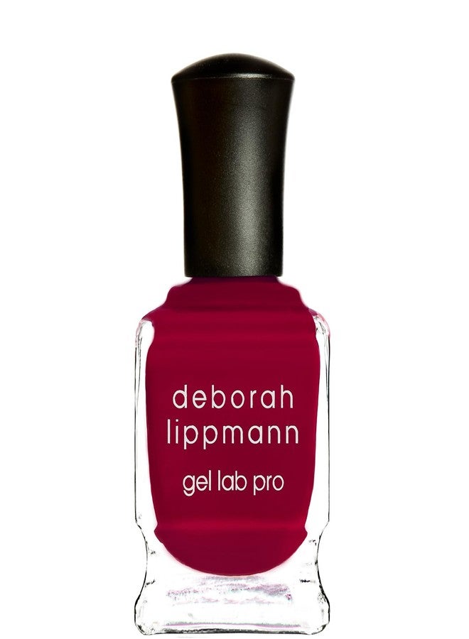 Deborah Lippmann Gel Lab Pro Nail Polish Treatment Enriched for Health, Wear, and Shine No Animal Testing, 21 Free, Vegan Red and Purple Colors - Image 1