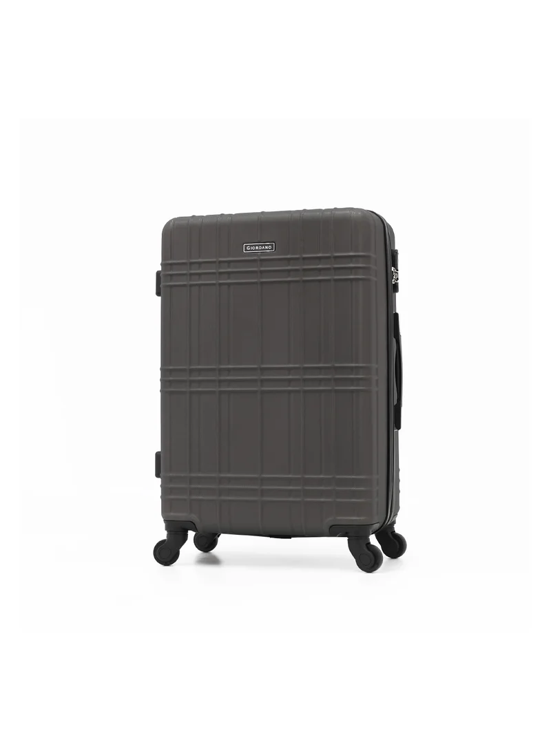 GIORDANO Giordano Hardside Luggage Trolley Bag 4 Pieces set,Grey (S-20,M-24,L-28,XL-32 Inch)