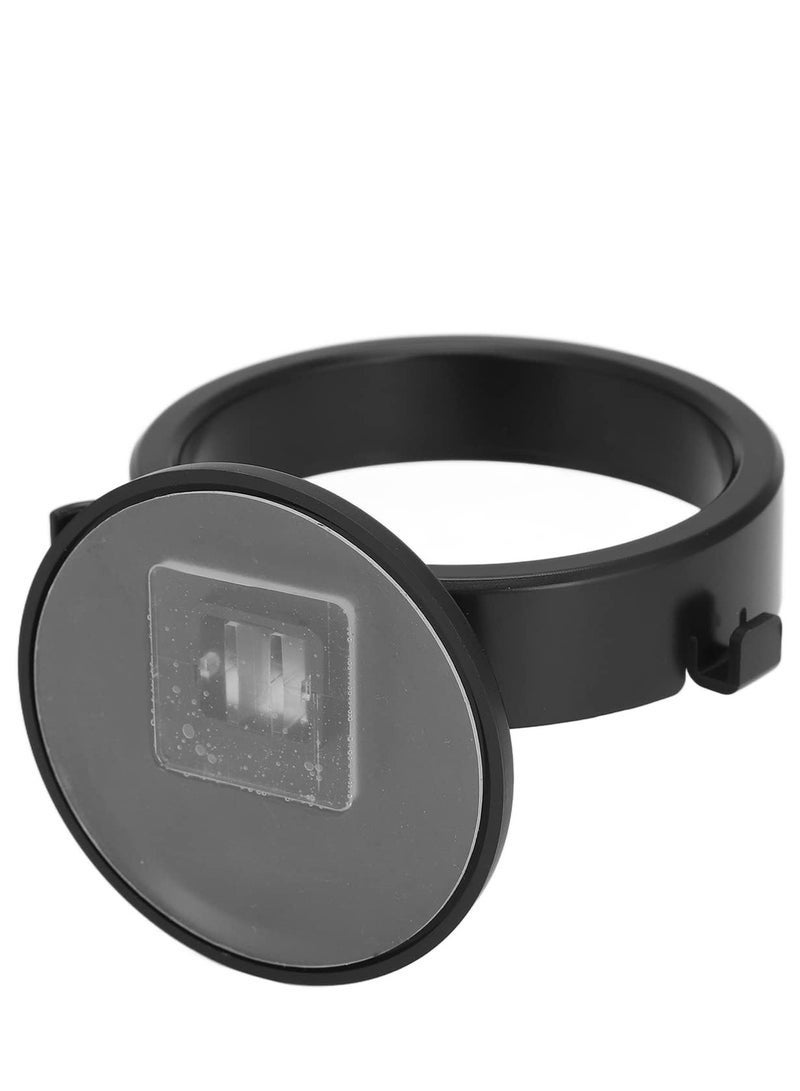 حامل مجفف الشعر اللاصق الذاتي مع حامل متوافق مع التثبيت على الحائط وتخزين المقبس - Image 3