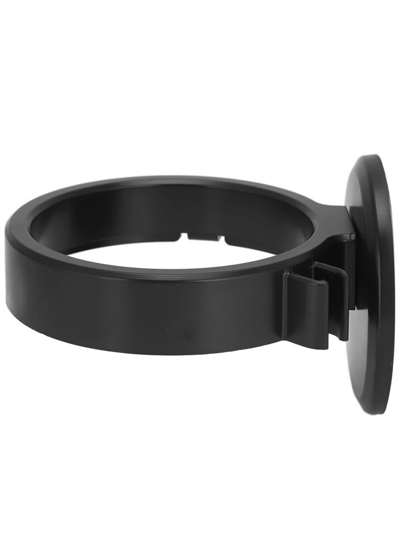 حامل مجفف الشعر اللاصق الذاتي مع حامل متوافق مع التثبيت على الحائط وتخزين المقبس - Image 1